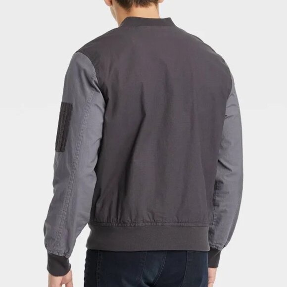 NEW Goodfellow & Co Jackets & Coats - Men's Bomber Jacket, Size XXL, Gray - Picture 2 of 3